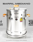 Barril Mediano de 28 libras