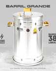 Barril Grande de 38 libras